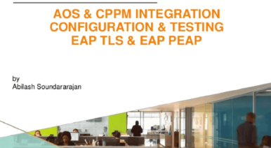 New Powerpoint makes setting up a Controller and CPPM for EAP-TLS & EAP-PEAP easy