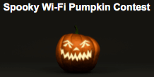 It's a Spooky Wi-Fi Pumpkin Carving Contest