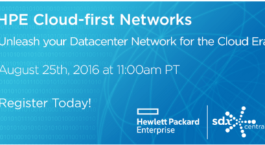 HPE Cloud-first Networks - Unleash Your Datacenter Network for the Cloud Era