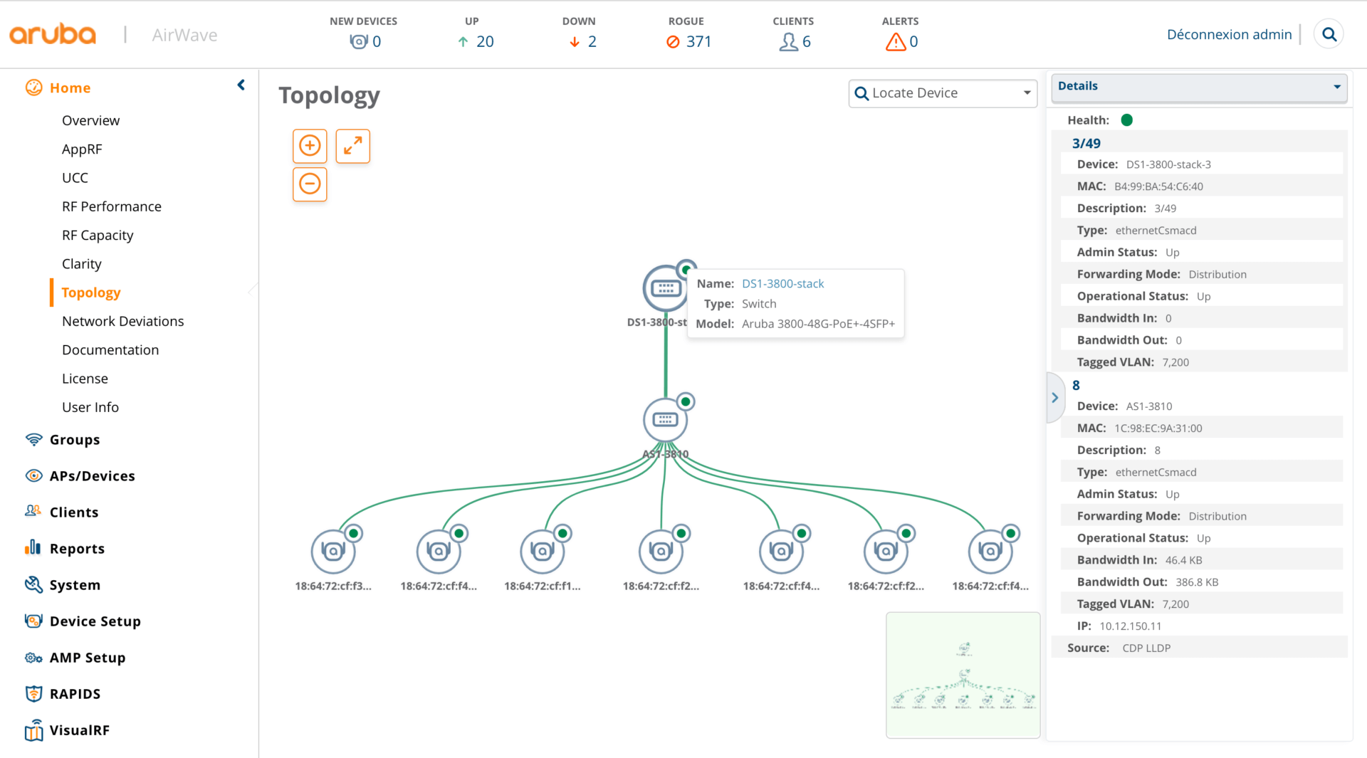 lansweeper vs network topology mapper