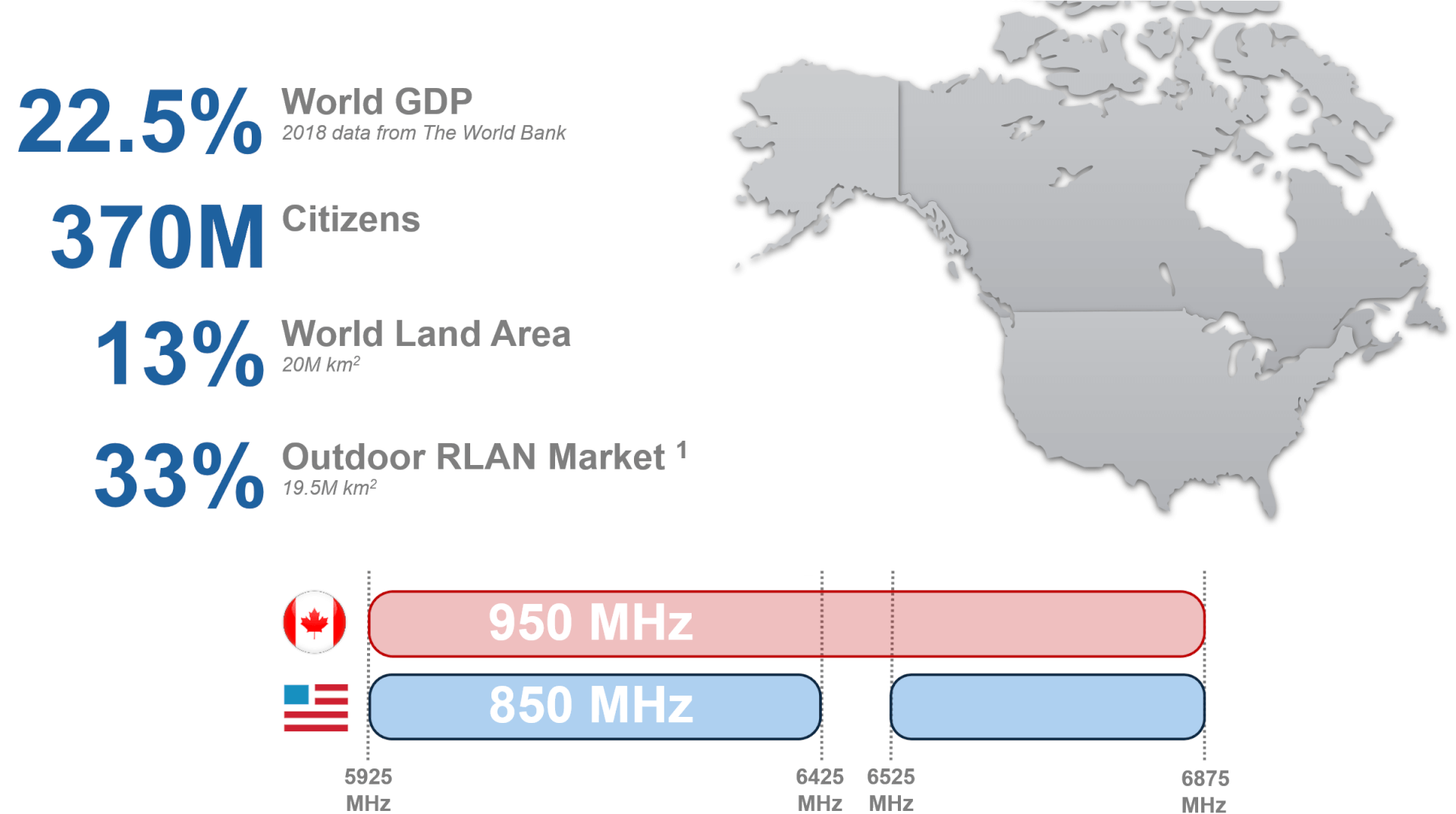 6 GHz Common Market: Wi-Fi 6E Global Map