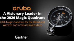 Aruba a Visionary Leader in the 2020 Gartner Magic Quadrant