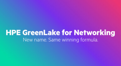 HPE GreenLake for Aruba is now HPE GreenLake for Networking