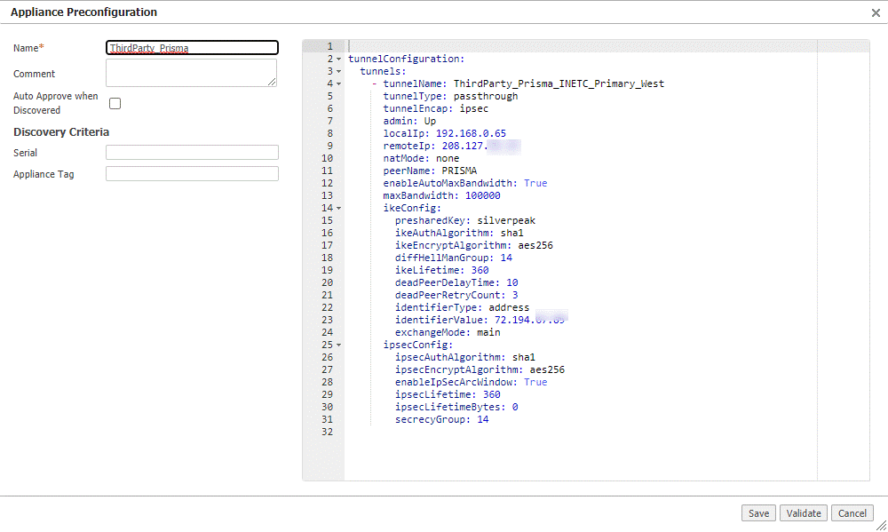 Integration with Prisma Access