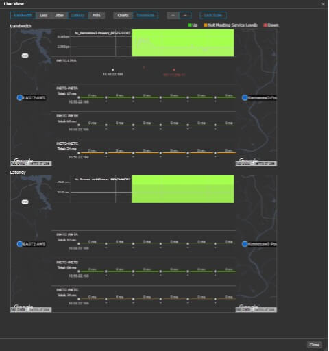 Aruba Orchestrator traceroute