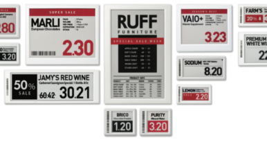 Customers Have Choices with Electronic Shelf Labels