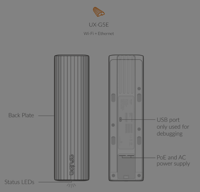 UX-G5E sensor front