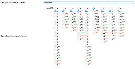 IDN Homograph Attack